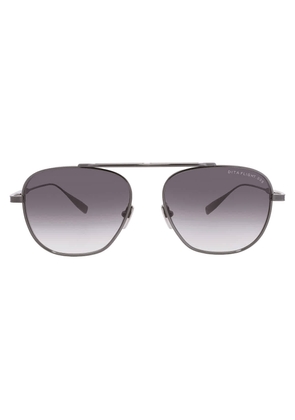 Dita FLIGHT.009 Dark Grey to Clear Gradient Pilot Unisex Sunglasses DTS409-A-03 56
