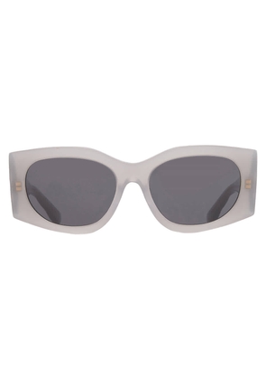 Tory Burch Dark Grey Rectangular Ladies Sunglasses TY7221U 202587 56