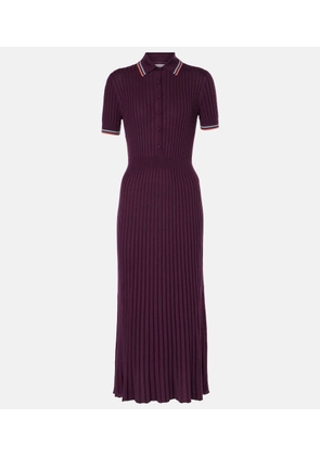 Gabriela Hearst Eyot silk and cashmere midi dress