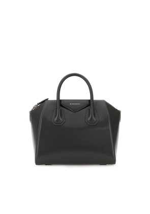 Givenchy Dark Grey Leather Small Antigona Handbag