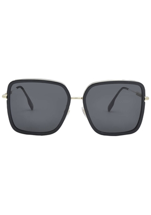 Burberry Dionne Dark Grey Butterfly Ladies Sunglasses BE3145D 110987 59