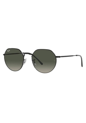 Ray Ban Jack Grey Gradient Irregular Unisex Sunglasses RB3565 002/71 53