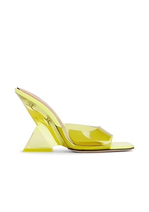 THE ATTICO Cheope Mule in Lime - Lime. Size 41 (also in 38, 40).