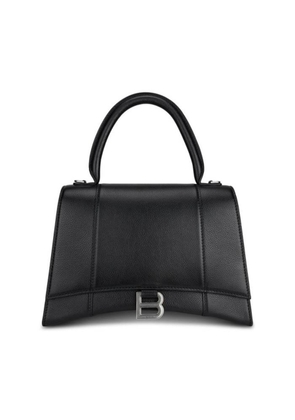 Balenciaga Ladies Hourglass Top Handle Bag In Black