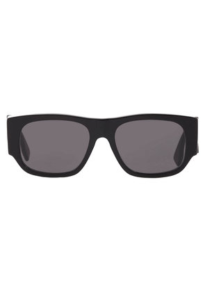 Fendi FENDI DIAGONAL Smoke Square Mens Sunglasses FE40156I 01A 54