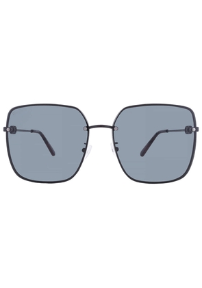 Ferragamo Grey Square Ladies Sunglasses SF280SA 001 61