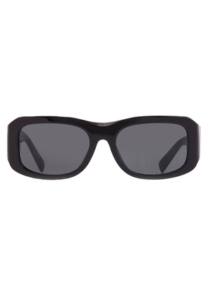 Dolce and Gabbana Dark Grey Rectangular Mens Sunglasses DG4503 501/87 57