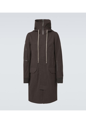 Rick Owens Oversized cotton coat