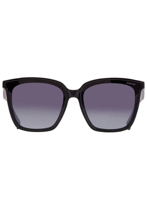 Polaroid Polairzed Grey Shaded Square Unisex Sunglasses PLD 6163/F/S 0807/WJ 64