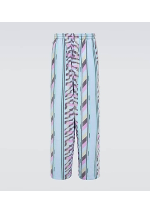 Balenciaga Printed fleece sweatpants