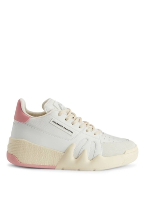 Giuseppe Zanotti Talon Logo-Patch Leather Sneakers, Brand Size 35 ( US Size 5 )