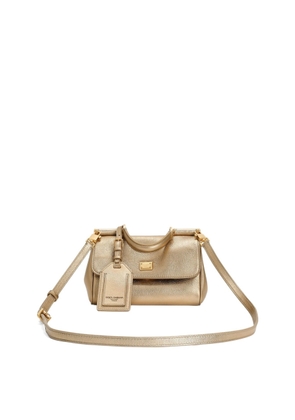 Dolce & Gabbana My Sicily Leather Handbag