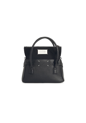 Maison Margiela east West Black Leather Bag