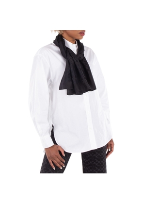 Coach Black Signature Shawl