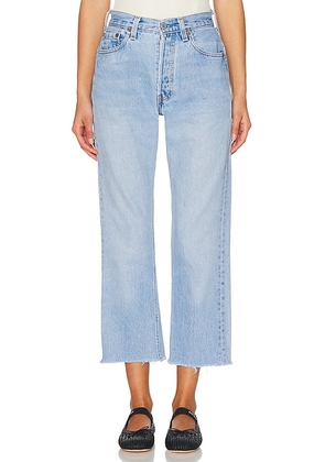 Aligrace Vintage Relaxed Undone Jeans in Light Medium - Blue. Size 23 (also in 24, 26, 27, 32).