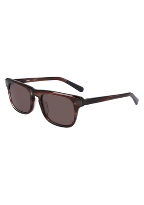 Shinola Brown Rectangular Mens Sunglasses SH1502S 264 52
