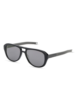 Dita LANCIER Polarized Grey Pilot Unisex Sunglasses LSA-430 02 55