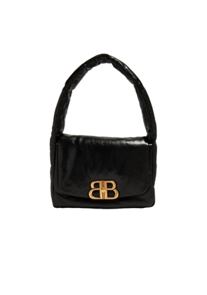 Balenciaga Black Small Monaco Shoulder Bag