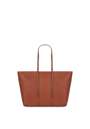 Valentino Garavani Shopping Rockstud Bag In Leather