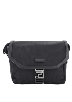 Versace Neo Nylon Jacquard Messenger Bag