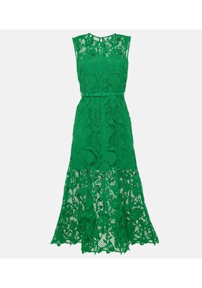 Self-Portrait Lace midi dress