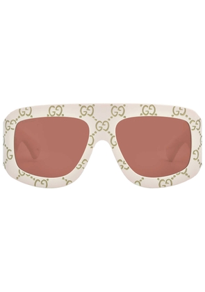 Gucci Orange Mask Mens Sunglasses GG0983S 001 59