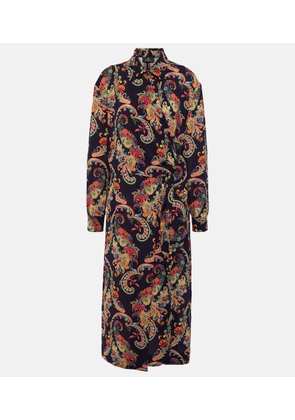 Etro Paisley shirt dress