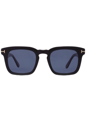 Tom Ford Dax Polarized Blue Square Mens Sunglasses FT0751 01V 50