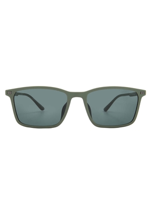 Emporio Armani Green Rectangular Mens Sunglasses EA4223U 542471 56