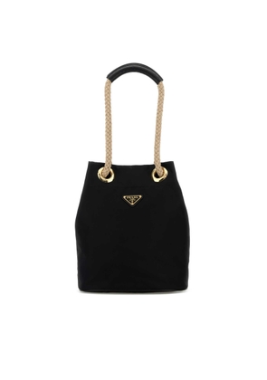 Black Re-Nylon Prada Mariner Bucket Bag