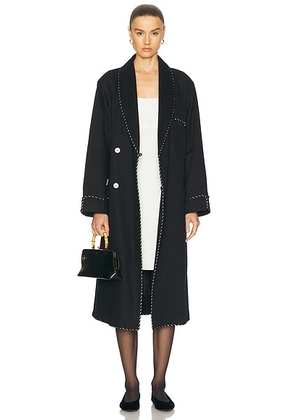 BODE Podium Coat in Black - Black. Size L (also in M, S, XS).