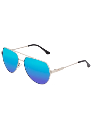 Sixty One Costa Polarized Mirror Coating Pilot Unisex Sunglasses SIXS111GN