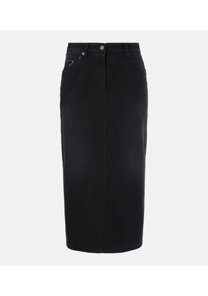 Prada Denim midi skirt