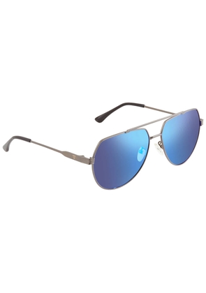 Sixty One Costa Mirror Coating Pilot Unisex Sunglasses SIXS111BL