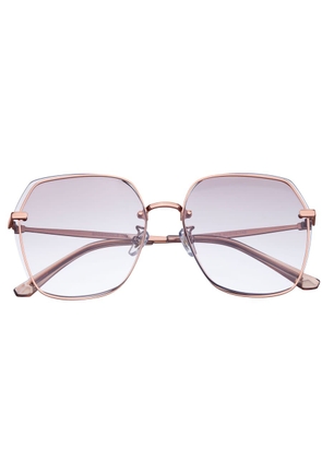 Bertha Ladies Multi-Color Square Sunglasses BRSBR046LB