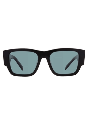 Prada Petrol Green Square Mens Sunglasses PR 10ZSF 16K40K 55