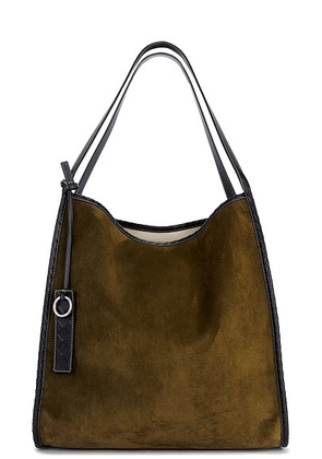 Bottega Veneta Large Reversible Tote in Must  Natural & Black - Brown. Size all.