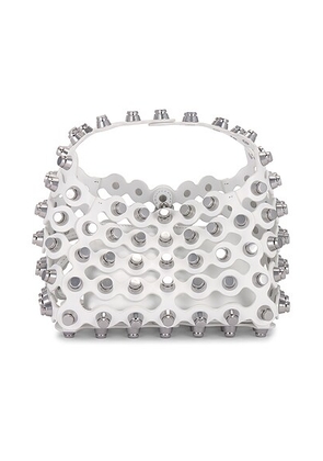 Alexander Wang Small Rex Bag in Optic White - White. Size all.