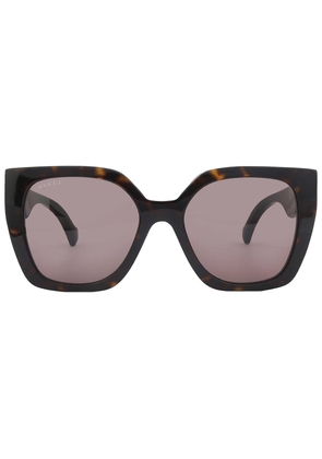 Gucci Brown Butterfly Ladies Sunglasses GG1300S 002 55