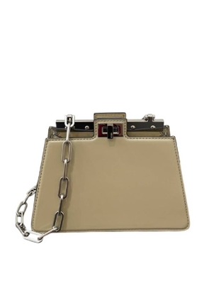 Fendi Peekaboo Chain-Link Handle Bag