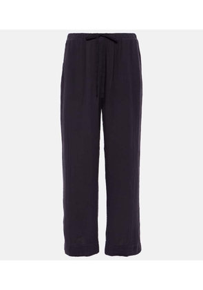 Velvet Franny cotton wide-leg pants