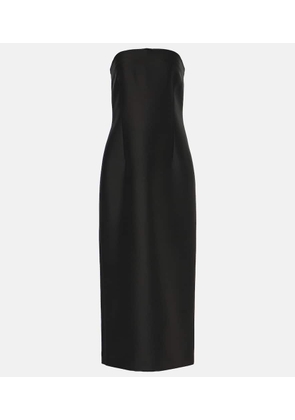 The Row Ward wool and silk maxi dress