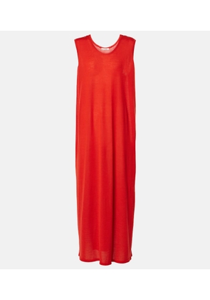 The Row Gianna cashmere maxi dress