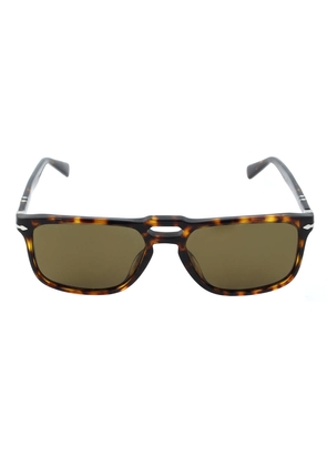 Persol Brown Polar Square Mens Sunglasses PO3273S 24/57 55