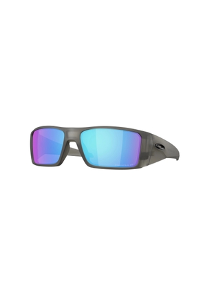 Oakley HELIOSTAT Prizm Sapphire Polarized Wrap Mens Sunglasses OO9231 923124 61
