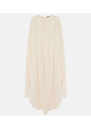 Tom Ford Asymmetric silk-blend cady kaftan