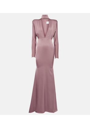 Alex Perry Satin crepe gown