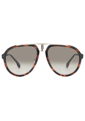 Carrera Brown Gradient Pilot Unisex Sunglasses CARRERA 1003/SSAM 02IK/HA 58