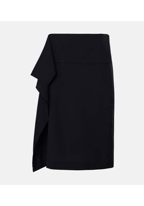 Plan C Wool wrap skirt