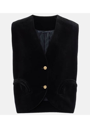 Blaze Milano Gliss cotton velvet vest